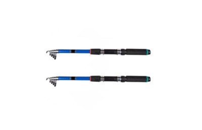 Set 2 lansete telescopice putere aruncare 80/120g foto