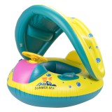 Ponton Gonflabil Copii cu Acoperiș AVEX, 65x73 cm, Saltea Apă Piscina, +0 ani, Max 40 kg
