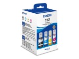 Epson 112 Multipack , 4A 65 ml, DURABrite ET, Black Cyan Magenta Yellow, EcoTank