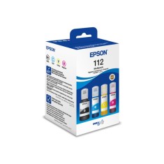 Epson 112 Multipack , 4A 65 ml, DURABrite ET, Black Cyan Magenta Yellow, EcoTank