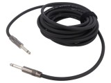 Cablu Jack 6.3mm 2 Pin 6m Negru