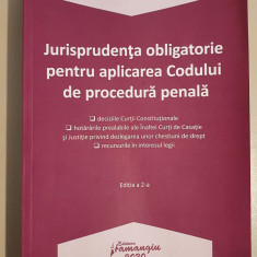 Jurisprudența obligatorie pentru aplicarea Codului de procedura penala - 2020