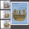 SOMALIA 2002 TRANSPORT CORABII ( serie + colita dt.) MNH