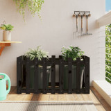 VidaXL Pat &icirc;nălțat grădină design gard 100x50x50 cm lemn de pin tratat