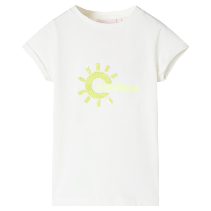 Tricou pentru copii, ecru, 92 11179