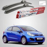 Cumpara ieftin Ștergătoare Kia Rio III UB Hatchback 2011-2017 | Set Față Flat &ndash; TeamCar&reg;
