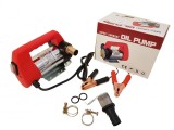 Pompa Transfer Lichide 12V Autoamorsare Motorina Ulei Furtun Coliere Alimentare White Deals