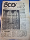 ziarul eco 4 mai 1990 - interviu sofia vicoveanca