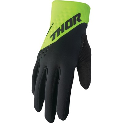 Manusi cross/atv Thor Spectrum Cold negru/verde marime 2XL foto