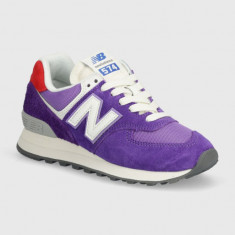 New Balance sneakers 574 culoarea violet, WL574YE2