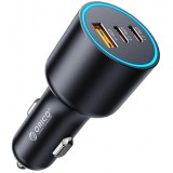 Incarcator Auto Orico HyperDrive, 165W, 5A, 1 x USB-A - 2 x USB-C, Negru