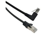 Patch Cord MCI Cat 6 F/UTP 1m LSZH Negru 26/7AWG Cod 102149