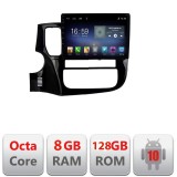 Navigatie Android Mitsubishi Outlander 2013-2019, Octa Core, 8GB RAM, 128GB