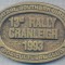 AZ 108 MEDALIE -PLACHETA -AUTOMOBILISTICA -13TH RALLY CRANLEIGH -1993