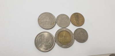 monede thailanda 6 buc. foto