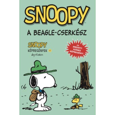 A beagle-cserk&amp;eacute;sz - Snoopy k&amp;eacute;preg&amp;eacute;nyek 12. - Charles M. Schulz foto