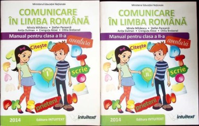 COMUNICARE IN LIMBA ROMANA, MANUAL PENTRU CLASA A II-A, PARTEA 1-2-M. MIHAILESCU, S. PACEARCA SI COLAB.-277190 foto