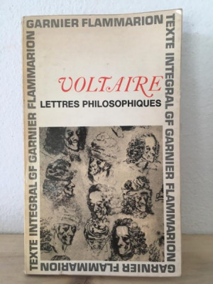 Voltaire - Lettres Philosophiques foto