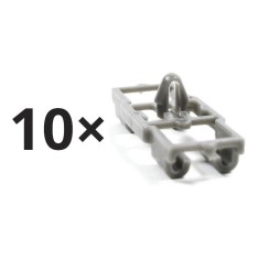 Set 10 clips garnituri Bmw Seria 7 (E65/E66), X5 (E53), garnitura capota