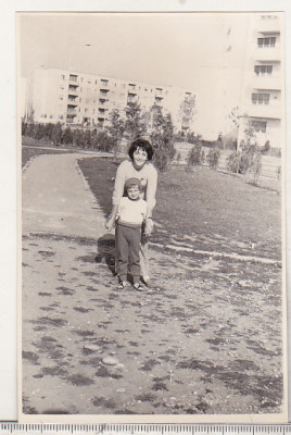 bnk foto Ploiesti - Cartierul Nord - parcul - 1969 foto