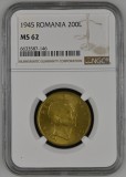 Romania - 200 Lei 1945 - MS 62