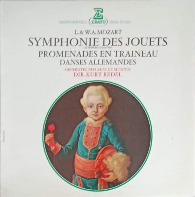 Disc vinil, LP. Symphonie Des Jouets, Promenade En Traineaux, Danses Allemandes-L. MOZART, W.A. Mozart-241972 foto