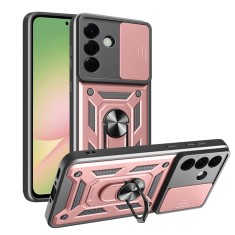 Husa Samsung Galaxy A56 5G protectie camera Techsuit CamShield Series, roz foto