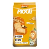 Biscuiti cu unt Bio, 125g, Mogli