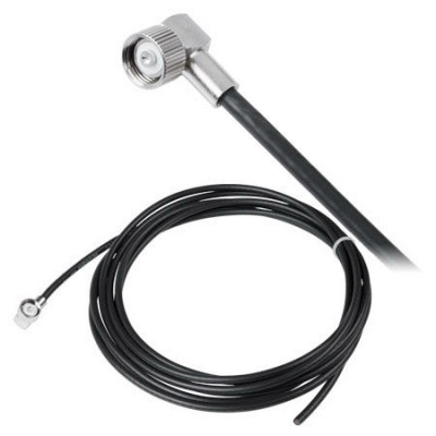 Cablu prelungitor pentru statie CB LC27, 3.6 m, Negru foto