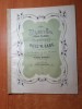 Partitura muzicala pentru pian din anul aproximativ 1890-1900