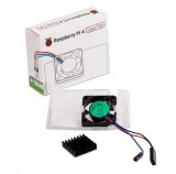 Ventilator de racire pentru Raspberry Pi cu carcasa si radiator