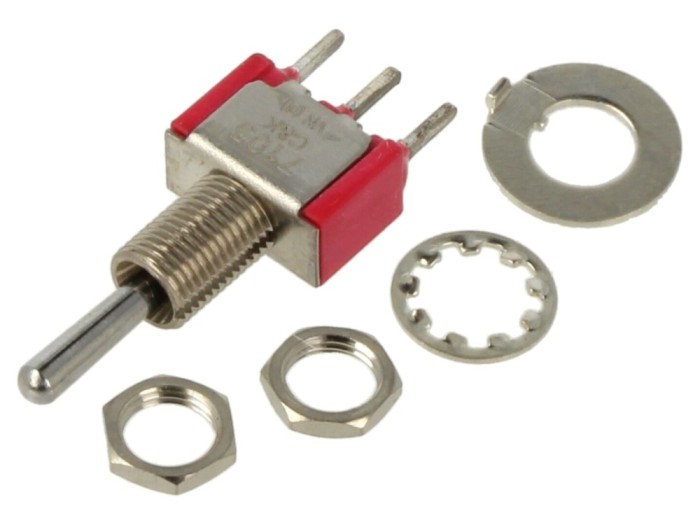 Comutator Basculant IP40 (ON)-OFF-(ON)