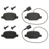 Set placute frana disc Abarth 500C / 595C / 695C; Fiat 500, 500 C, Idea, Panda, Punto; Lancia Musa, Ypsilon Motor 0.9, parte montare puntea spate,