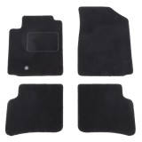 Set covorase auto mocheta Velor TOYOTA YARIS (XP10), 04.1999-01.2006, negru,