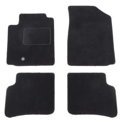 Set covorase auto mocheta Velor TOYOTA YARIS (XP10), 04.1999-01.2006, negru, foto