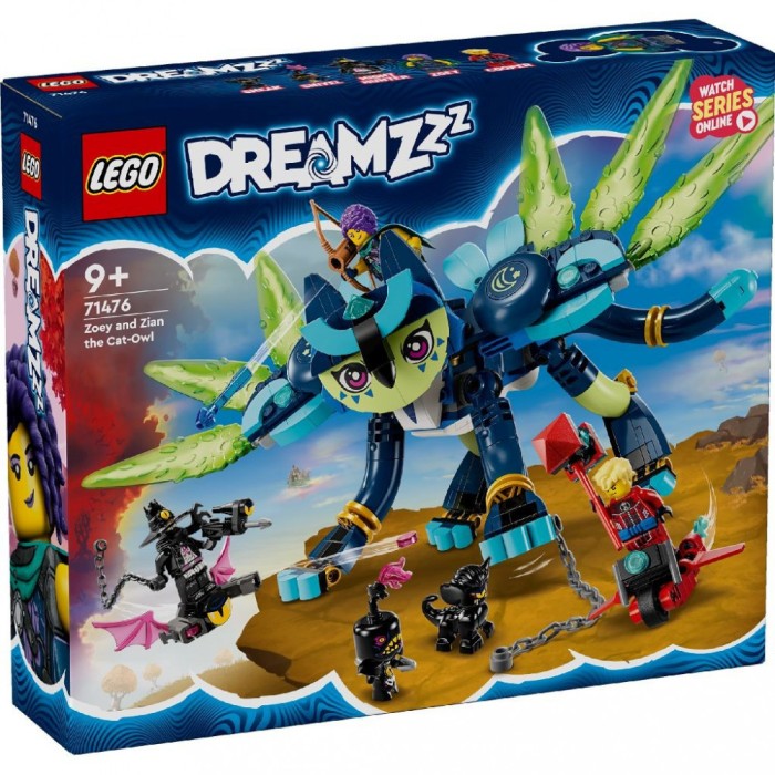 LEGO DREAMZ ZOEY SI PISICA-BUFNITA&nbsp;ZIAN 71476 SuperHeroes ToysZone