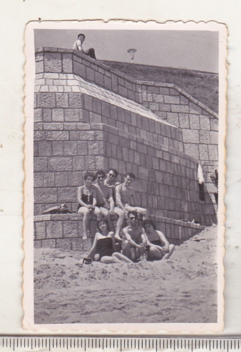 bnk foto Eforie Nord - Plaja - anii `70