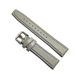 Cumpara ieftin Curea de ceas Gri din piele ecologica si silicon - 14mm 16mm 18mm 20mm 22mm -