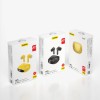 Casti audio wireless, Dudao, U16H, TWS, Galben, Bluetooth 5.2, Touch control, Afisaj digital, Rezistenta la apa, Raza 10 m
