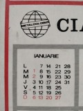 Metaloglobus din metal 1980 reclama jucarii comuniste