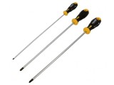Kit Șurubelnițe ERGONIC 3 Bucăți Phillips Pozidriv Plată