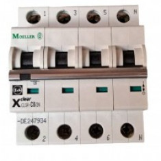 Moeller CLS 4-C6 Siguranta automata tetrapolara, 6A, 3N+1, 4.5kA - 4015082479343