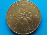 VATICAN-20 LIRE 1965