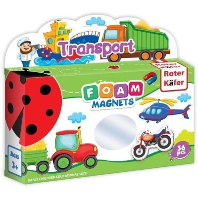Joc educativ Lumea in Magneti - Mijloace de Transport Roter Kafer RK3030-02 foto