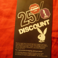 Reclama si Talon Discount - Revista PlayBoy 2006