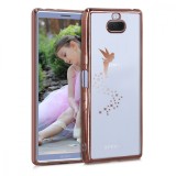 Cumpara ieftin Husa pentru Sony Xperia 10, Silicon, Maro, 47998.01, Carcasa, Kwmobile