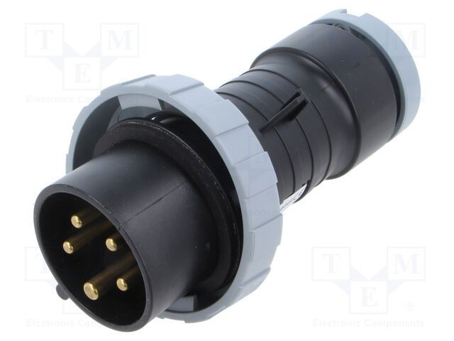 Conector alimentare AC trifazate AMPHENOL IP&amp;S 16A 5 pini IP69K