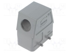 Carcasă HARTING HDC 10B pentru conectori Han&reg; B, montare pe cablu, &icirc;naltă, aluminiu