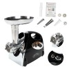 Masina de Tocat Carne Electrica, 1400W, 100 Kg/h, cu Accesoriu Pentru Rosii si Carnati, Micul Fermier