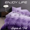 Lenjerie de pat finet ,,enjoy life troia, Ralex Pucioasa